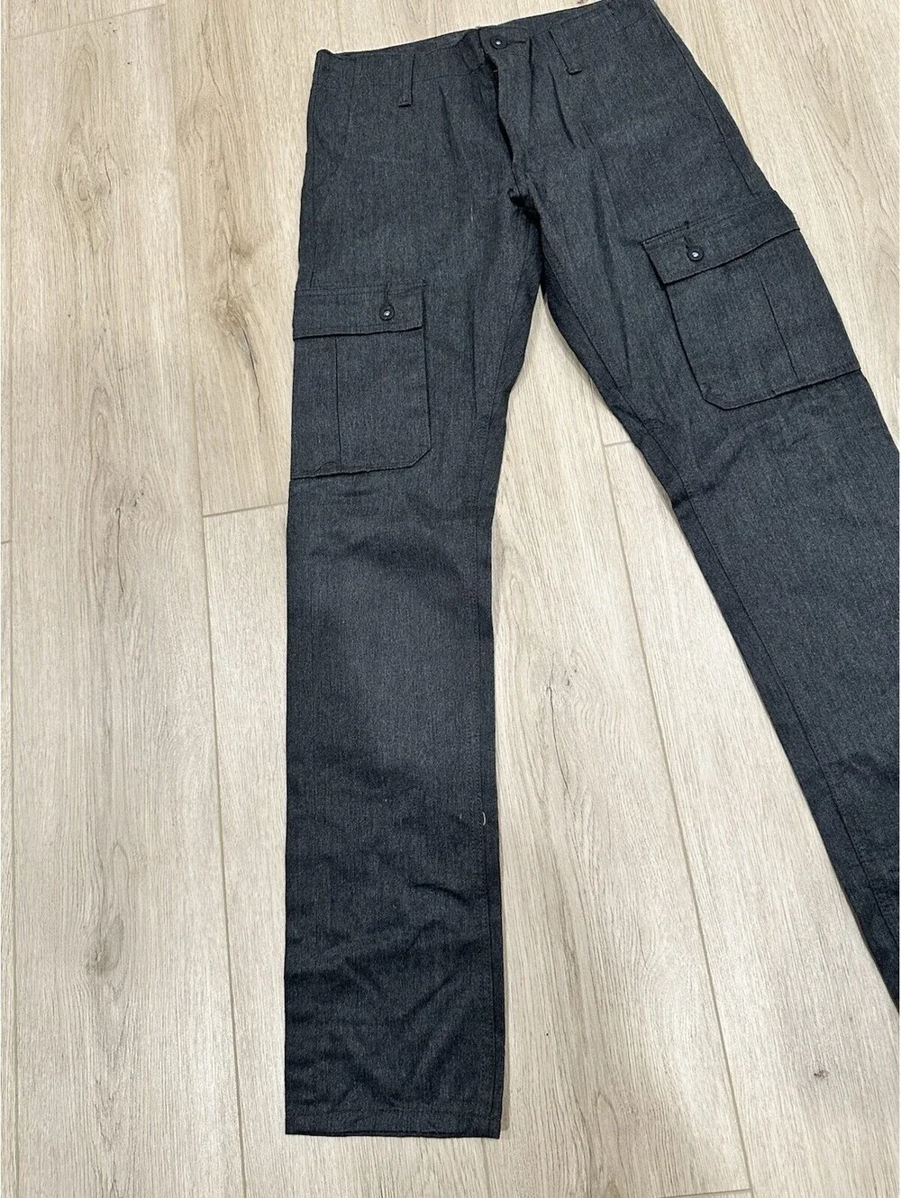 Levi's Mens Buckle Back Grey Cargo Pants 511 29x32